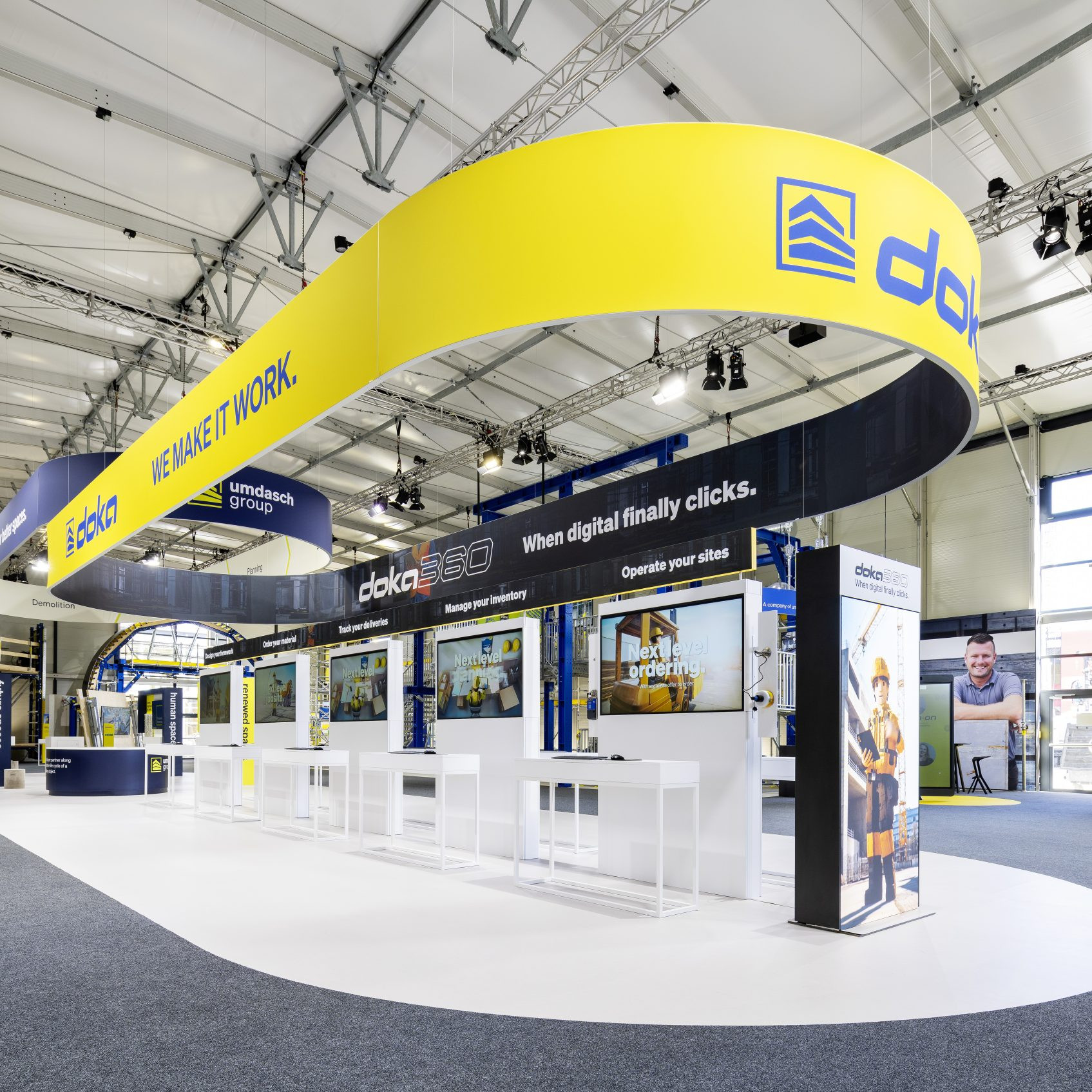 Messehalle Muenchen DOKA bauma 2025